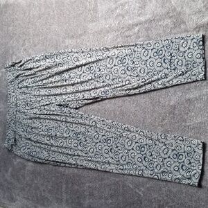 Corey Lynn Calter geometric floral lounge pants